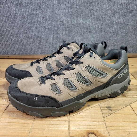 Oboz Sawtooth X Low Bdry Men's Size 13 Hiking Shoes Waterproof Brown - Picture 2 of 14